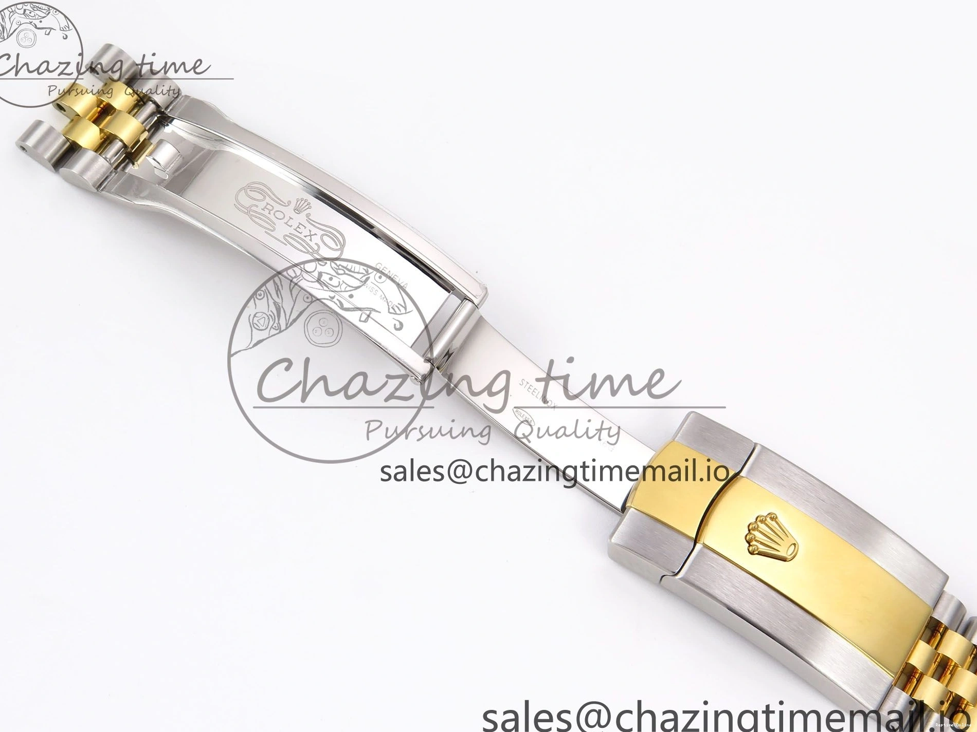 0116 DateJust 41 126333 EWEF Best Edition YG Texuted Dial on SS YG Jubilee Bracelet A Snug 992